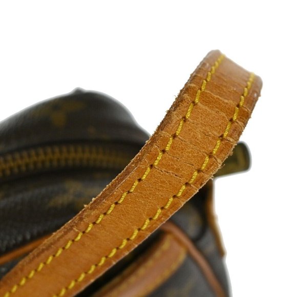 LOUIS VUITTON Jeune Fille PM Shoulder Bag Monogram Leather Brown - Picture 3 of 16